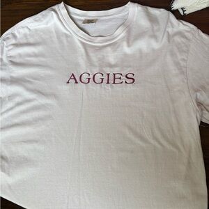 Cream Aggies T-Shirt